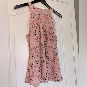 White House Black Market, halter blouse with peplum bottom